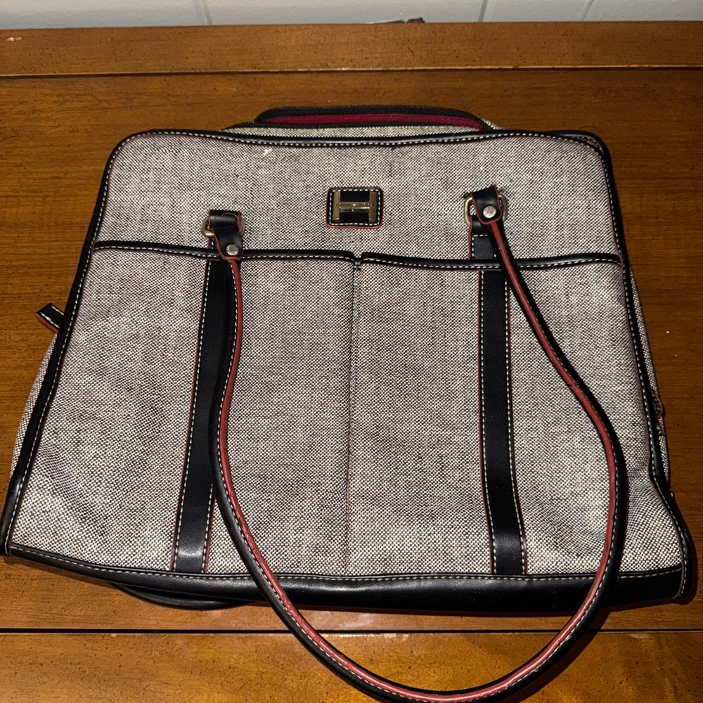 Elegant Black and Gray Men's Bag